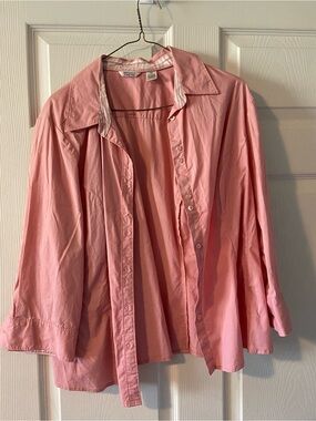 Light Pink Button-Up Shirt